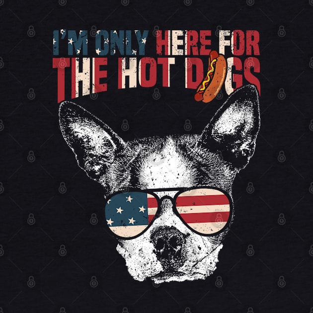 Boston Terrier Shirt Funny 4th of July by Madfido